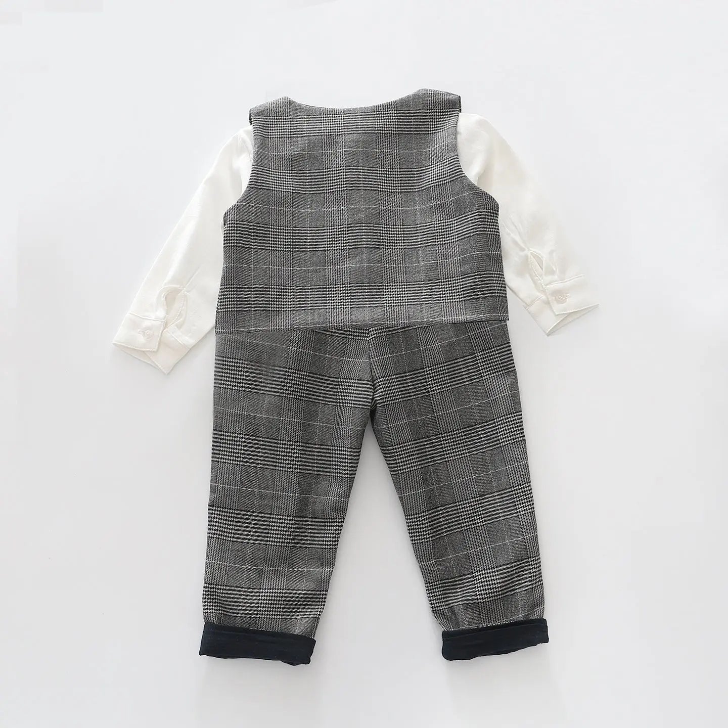 Baby Boys Check Suit Set Ollies Place