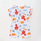 Baby Boys Crabby Sea Creatures Short Romper Ollies Place