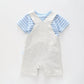 Baby Boys Cute Koala Overalls 2 Piece Set Ollies Place
