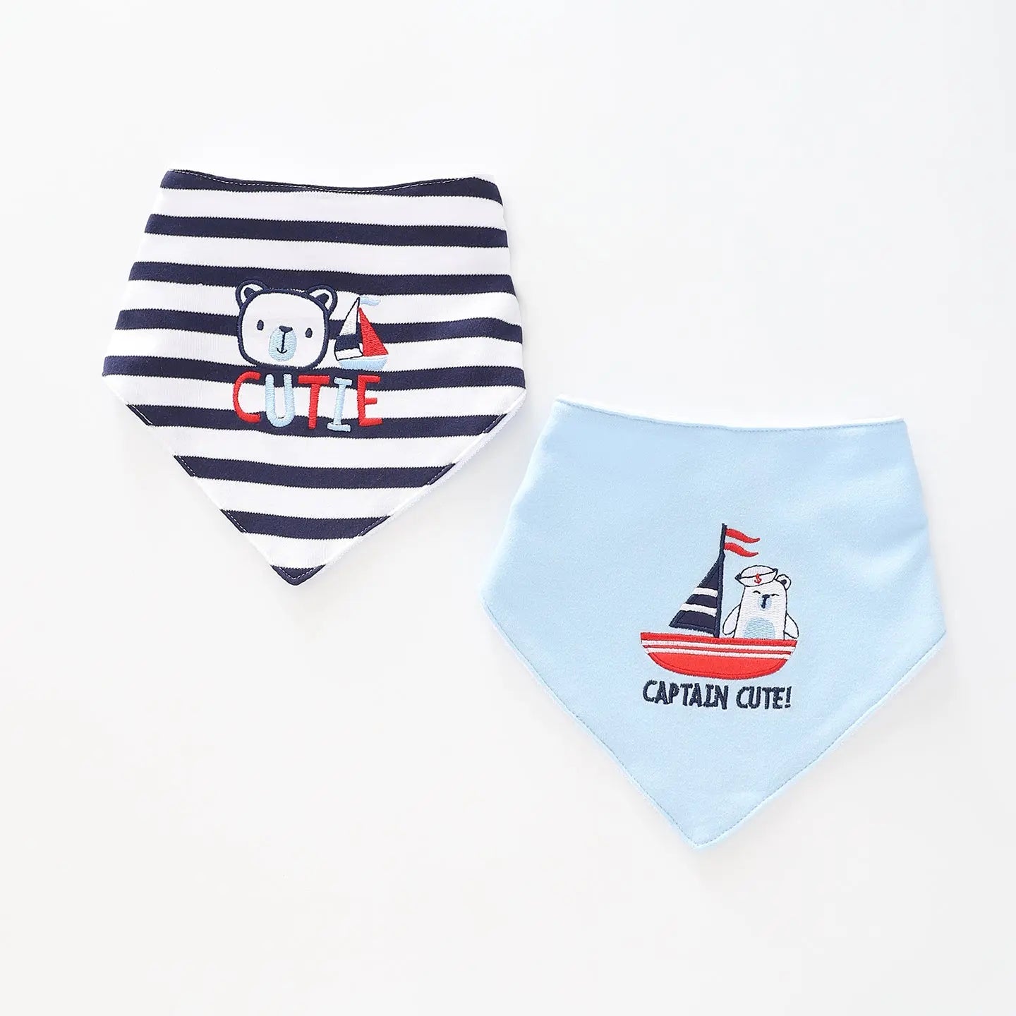 Baby Boys Cute Little Catch Bandana Bibs 2 Pack Ollies Place