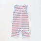 Baby Boys Dino Blues Striped Romper Ollies Place