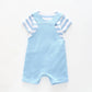 Baby Boys Dino Overalls 2 Piece Set Ollies Place