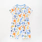 Baby Boys Dino Print Romper Ollies Place