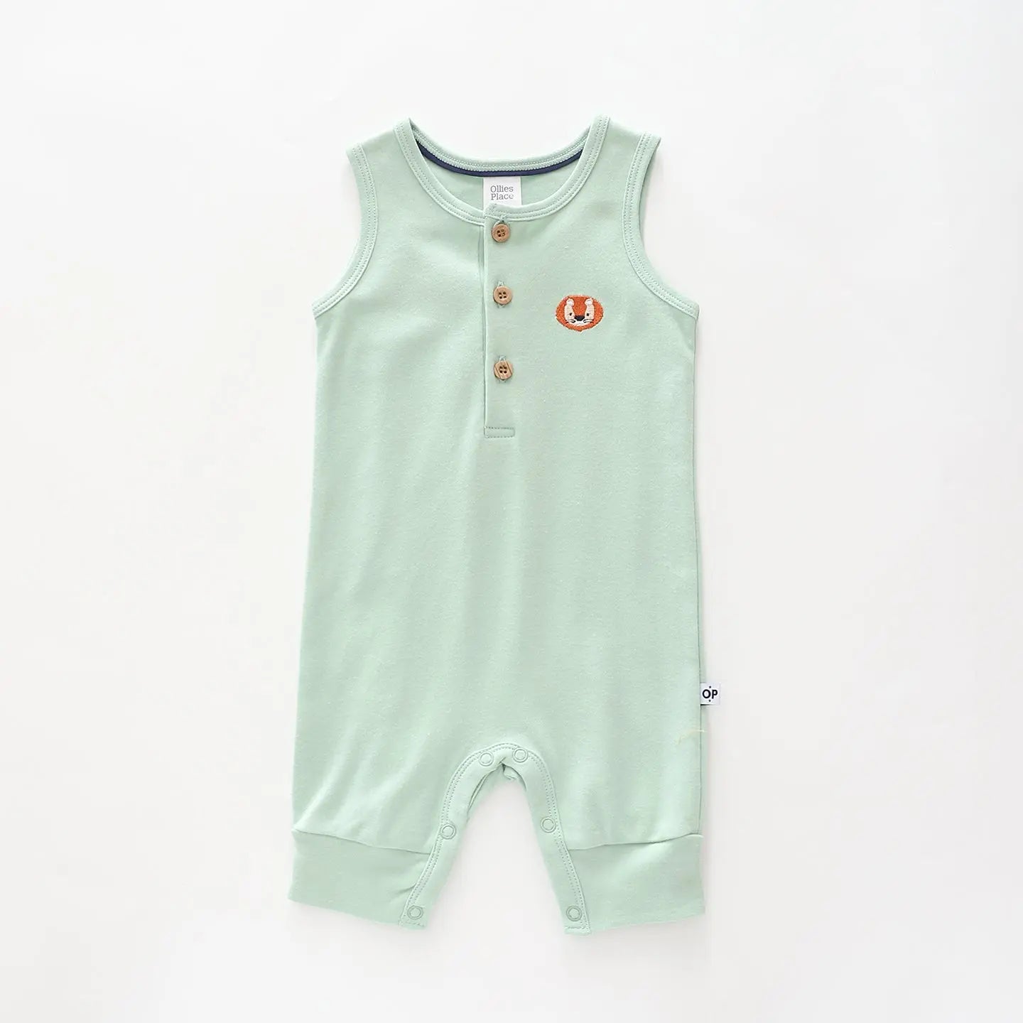 Baby Boys Hipster Green Bodysuit Ollies Place