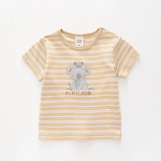 Baby Boys Koala Cuddles T-shirt Ollies Place