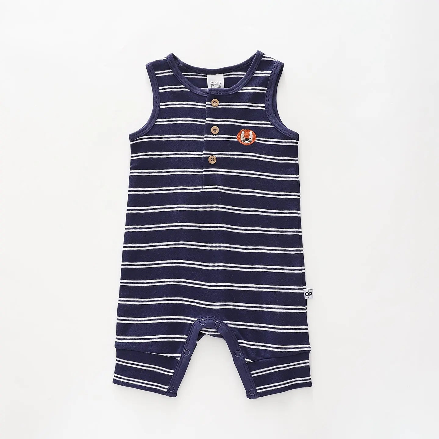 Baby Boys Little Hipster Romper Ollies Place