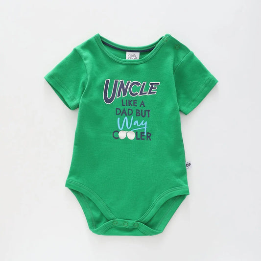 Baby Boys Uncle Slogan Print Bodysuit Ollies Place