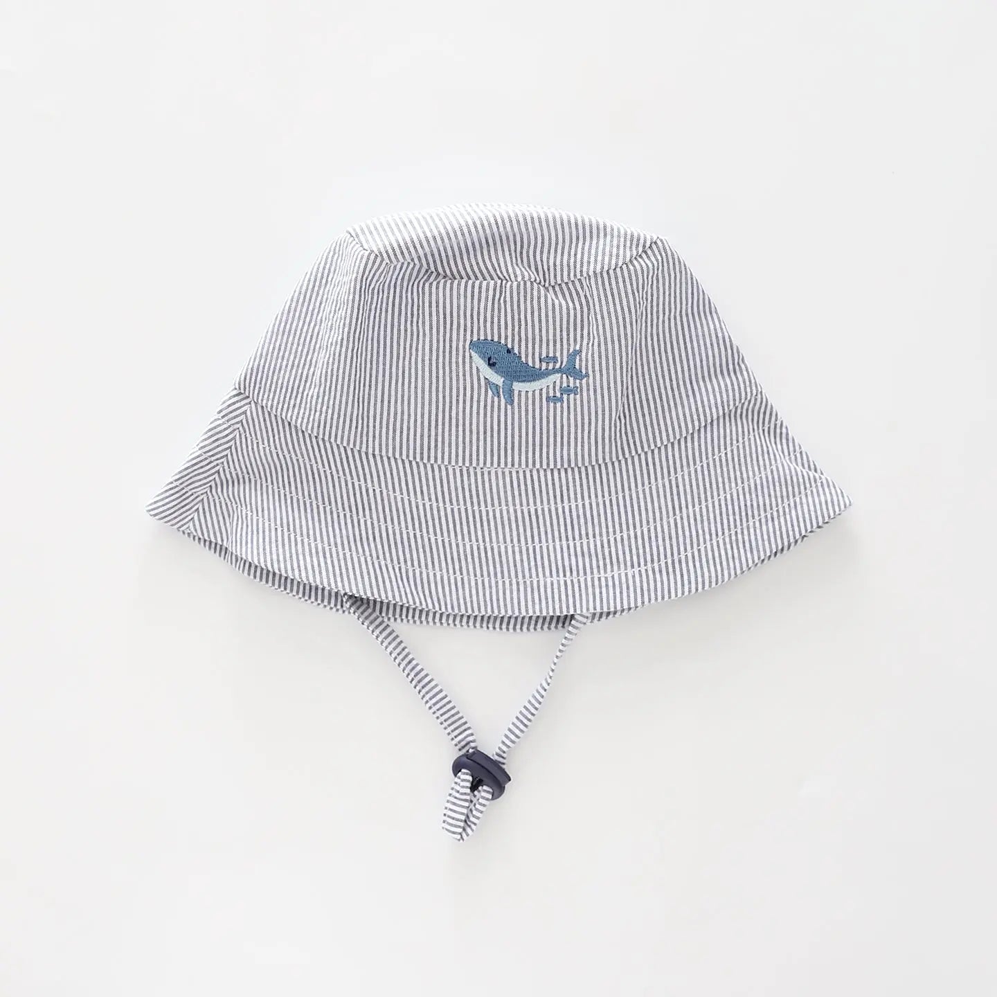 Baby Boys Whale Stripe Bucket Hat Ollies Place