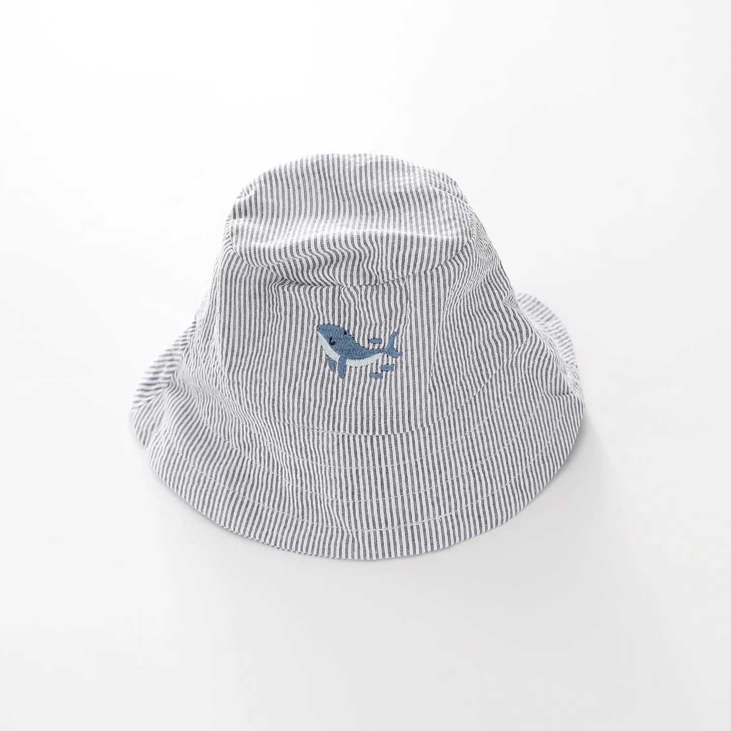 Baby Boys Whale Stripe Bucket Hat Ollies Place