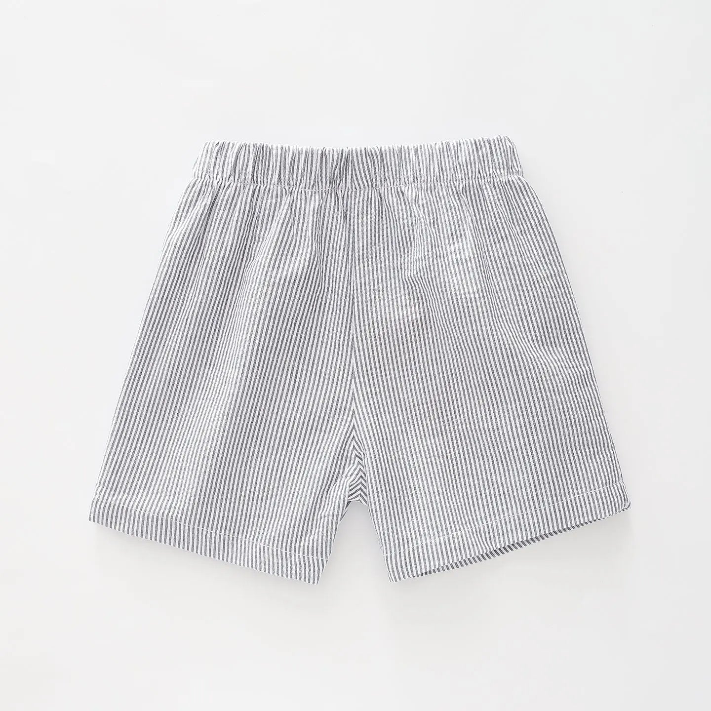 Baby Boys Whale Stripe Woven Shorts Ollies Place