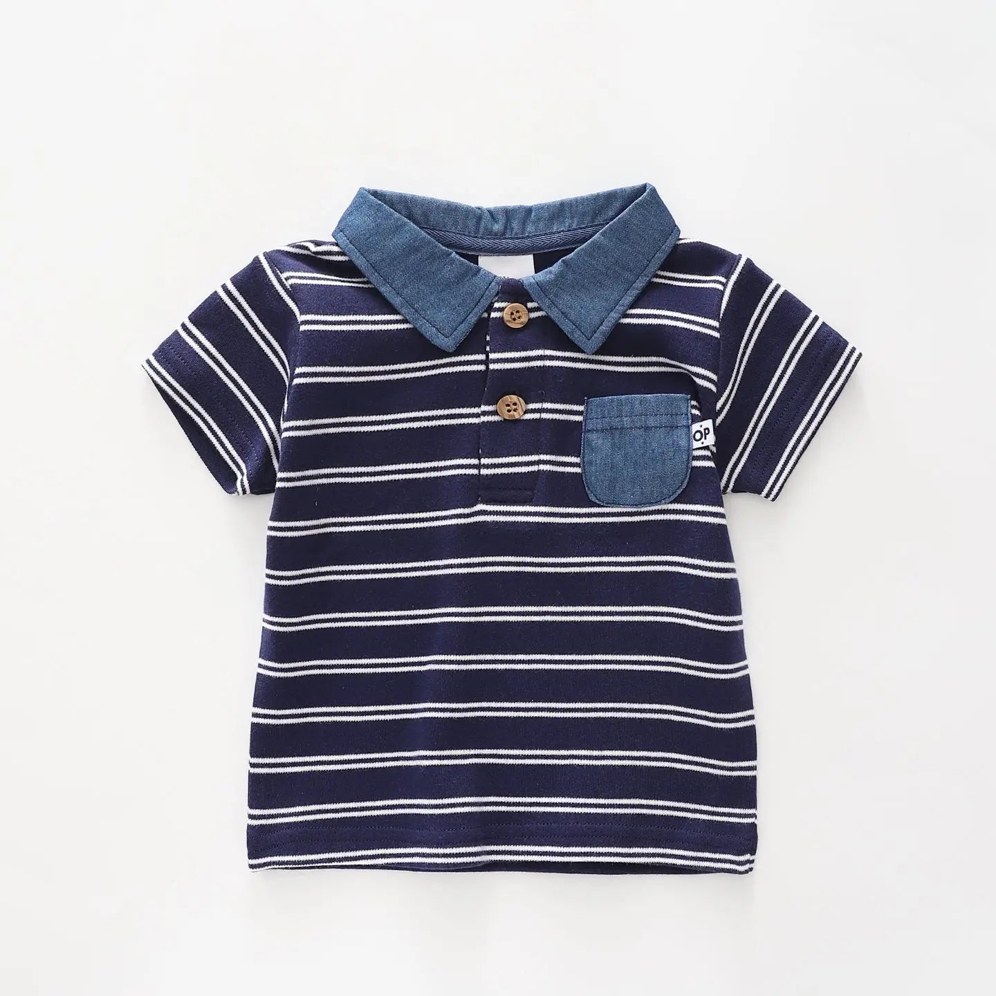 Baby Boys, Little Hipster Polo Shirt Ollies Place