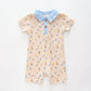 Baby Boys, Love Mum and Dad Collared Romper Ollies Place