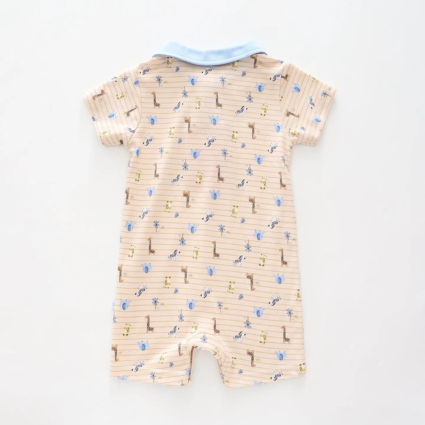 Baby Boys, Love Mum and Dad Collared Romper Ollies Place