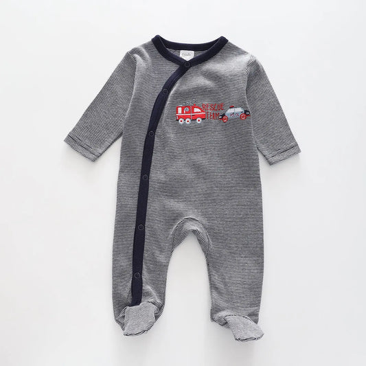 Baby Boys' Rescue Team Romper Ollies Place