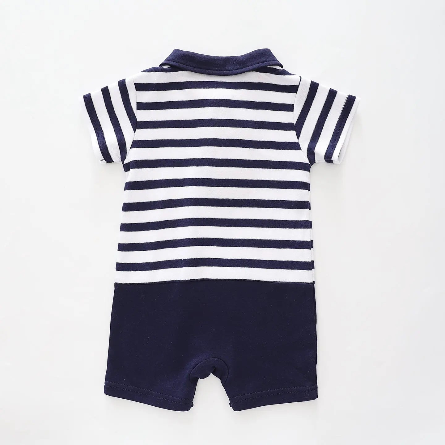 Baby Boys, Whaley Cute 2-in-1 Collared Romper Ollies Place