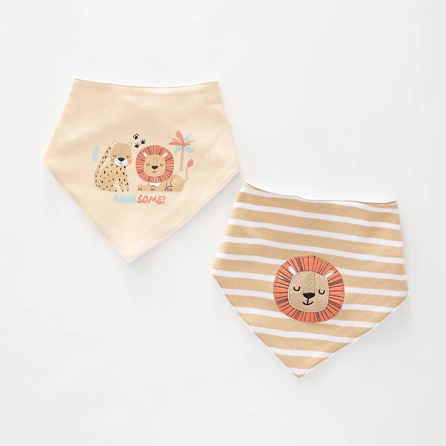 Baby Boys, Zoo Crew Bandana Bib Set Ollies Place