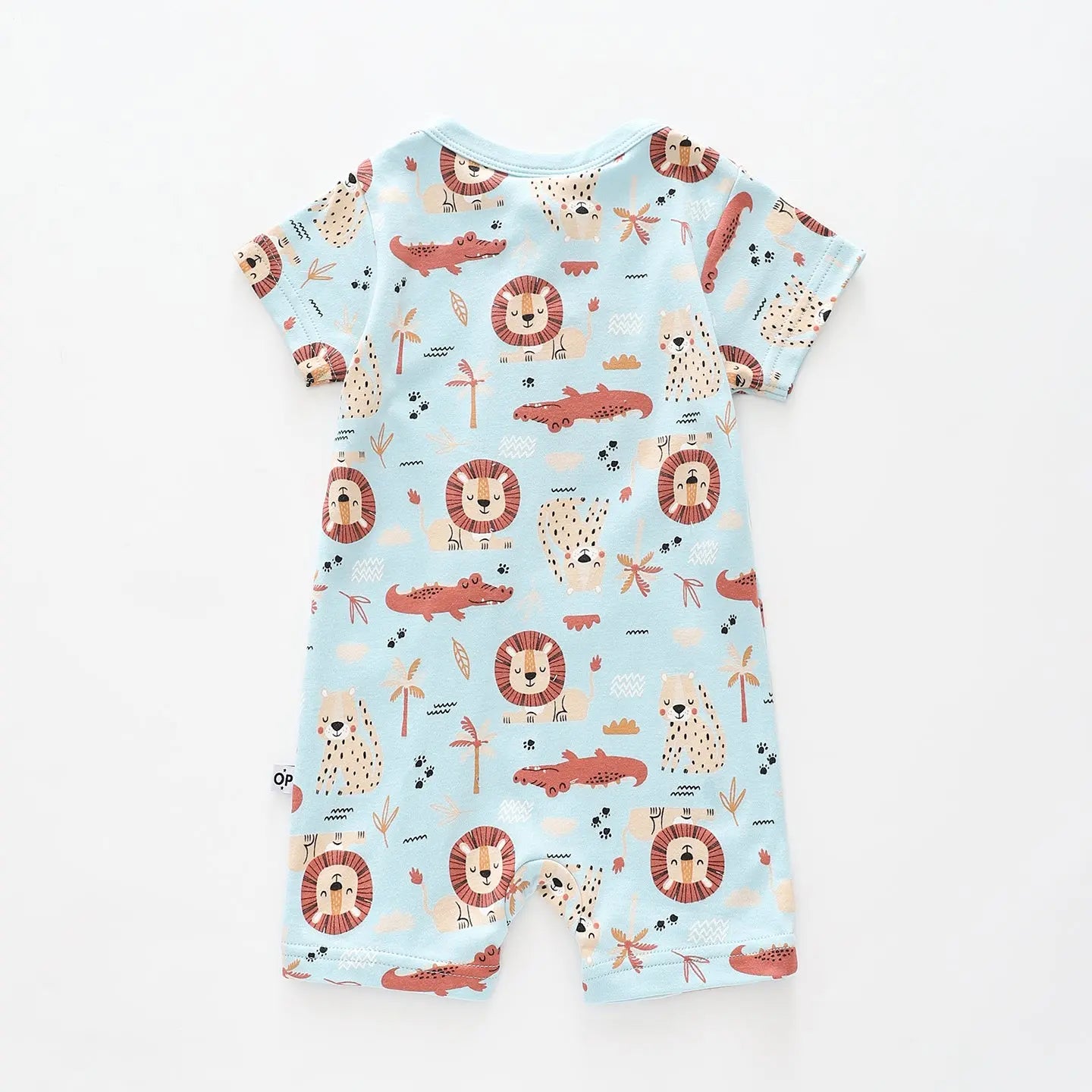 Baby Boys, Zoo Crew Zip-up Romper Ollies Place