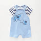 Baby Elephant Overalls Set Ollies Place