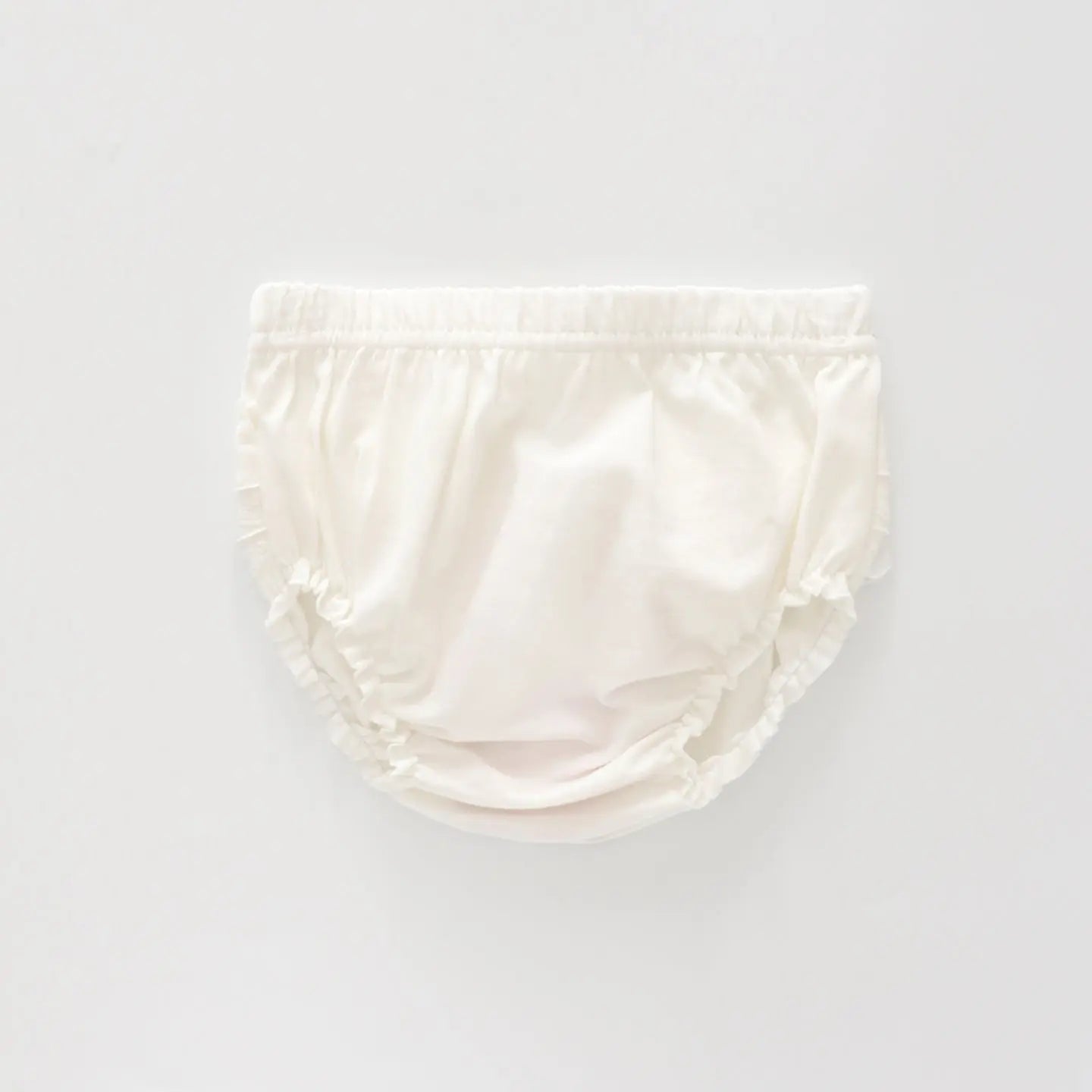 Baby Girl Ruffle Ivory Bloomer Ollies Place