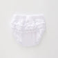 Baby Girl Ruffle Ivory Bloomer Ollies Place