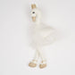 Baby Girl White Crochet Ballerina Swan Ollies Place