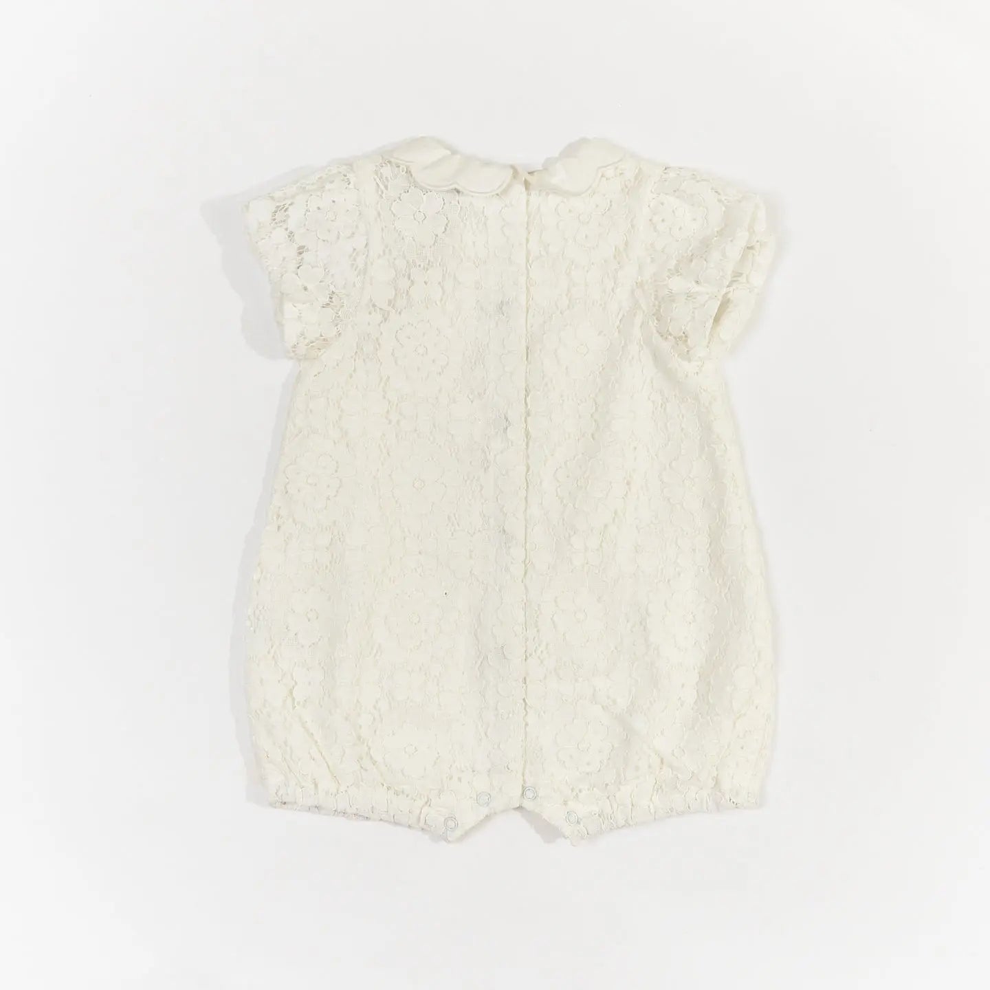 Baby Girl White Lace Romper Ollies Place