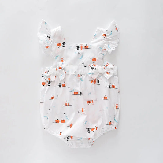 Baby Girl's Halloween Sunsuit Ollies Place