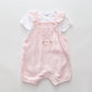 Baby Girls Bunny Overall Set Ollies Place