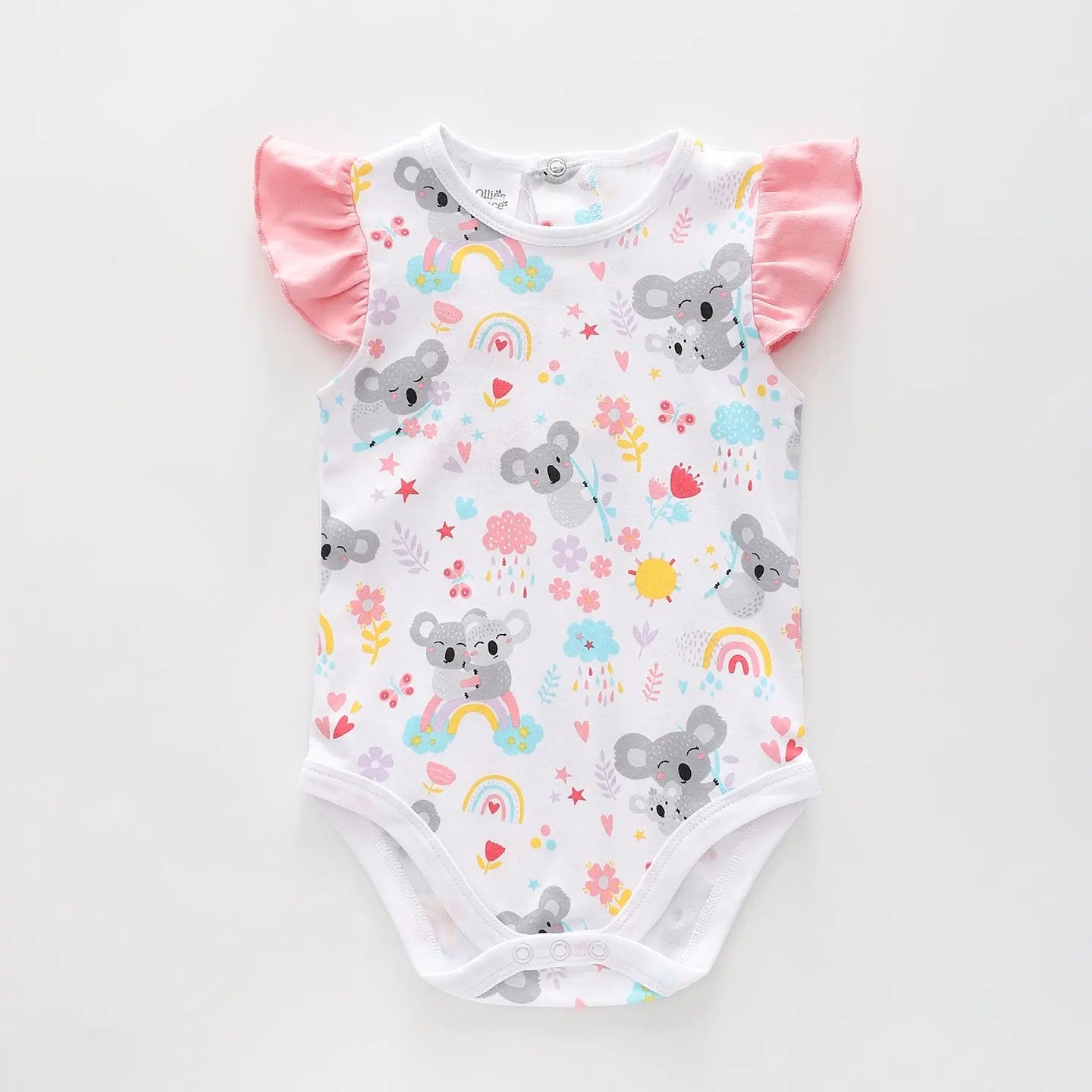 Baby Girls Cute Koala Onesie Ollies Place