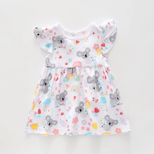 Baby Girls Cute Koala Summer Dress Ollies Place