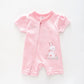 Baby Girls Little Bunny Summer Bodysuit Ollies Place