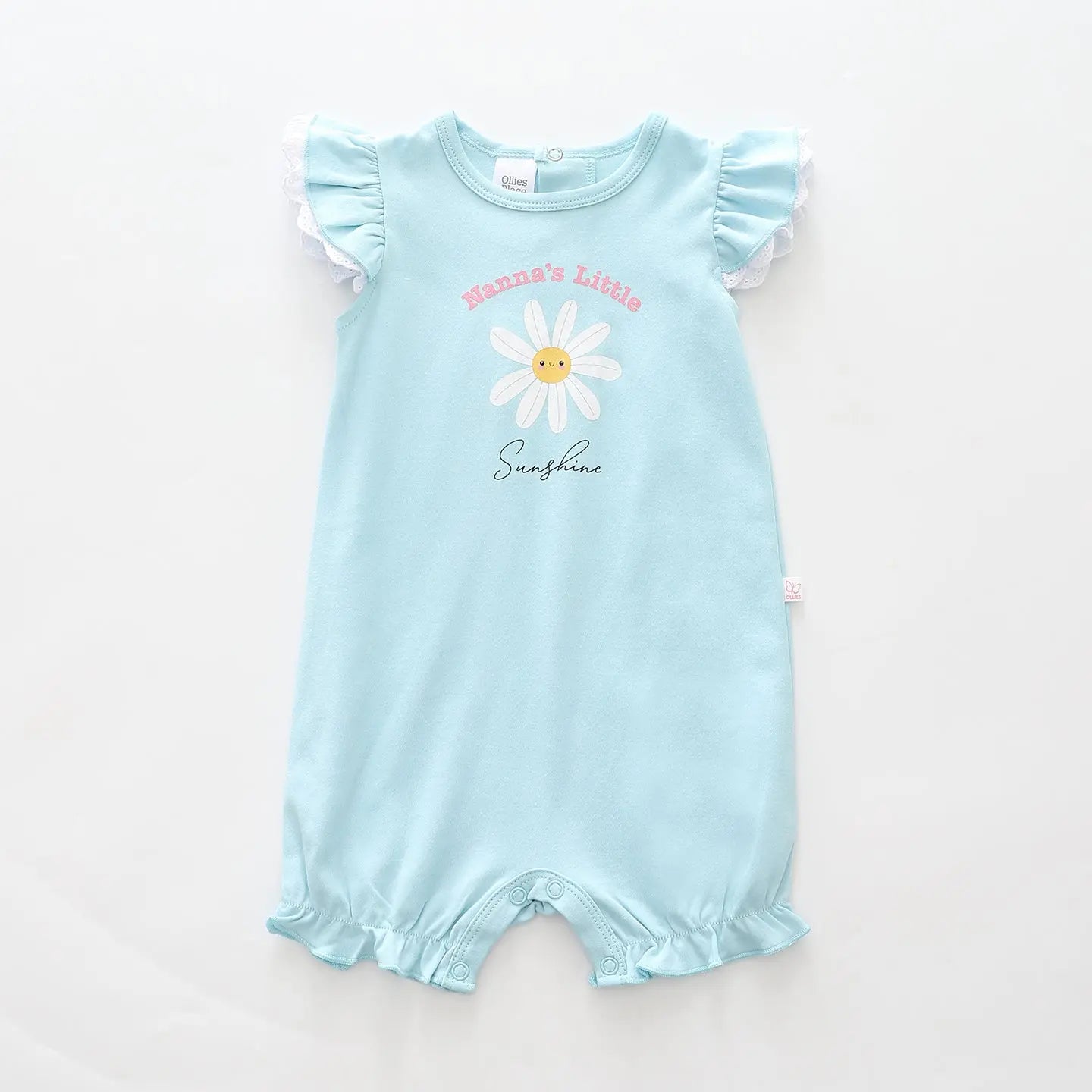Baby Girls Nanna’s Little Sunshine Romper Ollies Place