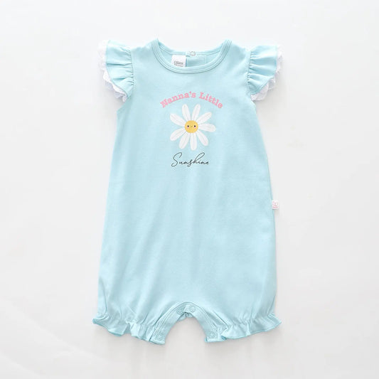 Baby Girls Nanna’s Little Sunshine Romper Ollies Place