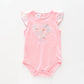 Baby Girls Pink Love Bodysuit Ollies Place