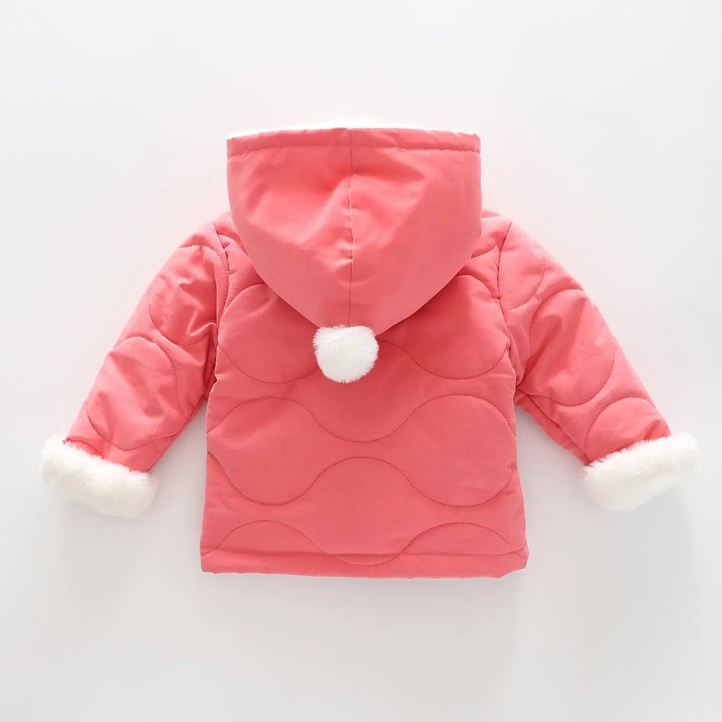 Baby Girls Quilted Sherpa Coat Ollies Place