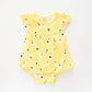 Baby Girls Sunshine Yellow, Romper Dress Ollies Place