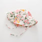 Baby Girls Vintage Floral Print Sun Hat Ollies Place
