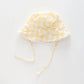 Baby Girls Yellow Gingham Sunhat Ollies Place