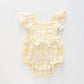 Baby Girls Yellow Gingham Sunsuit Romper Ollies Place