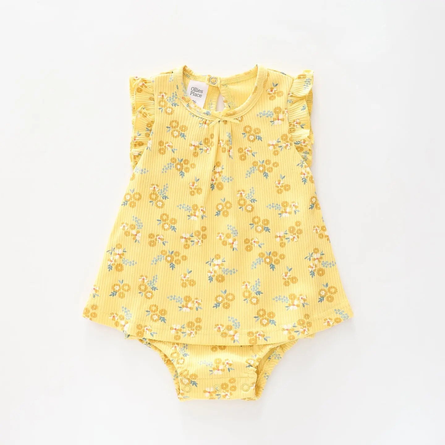 Baby Girls, Aussie Blossom Romper Dress Ollies Place