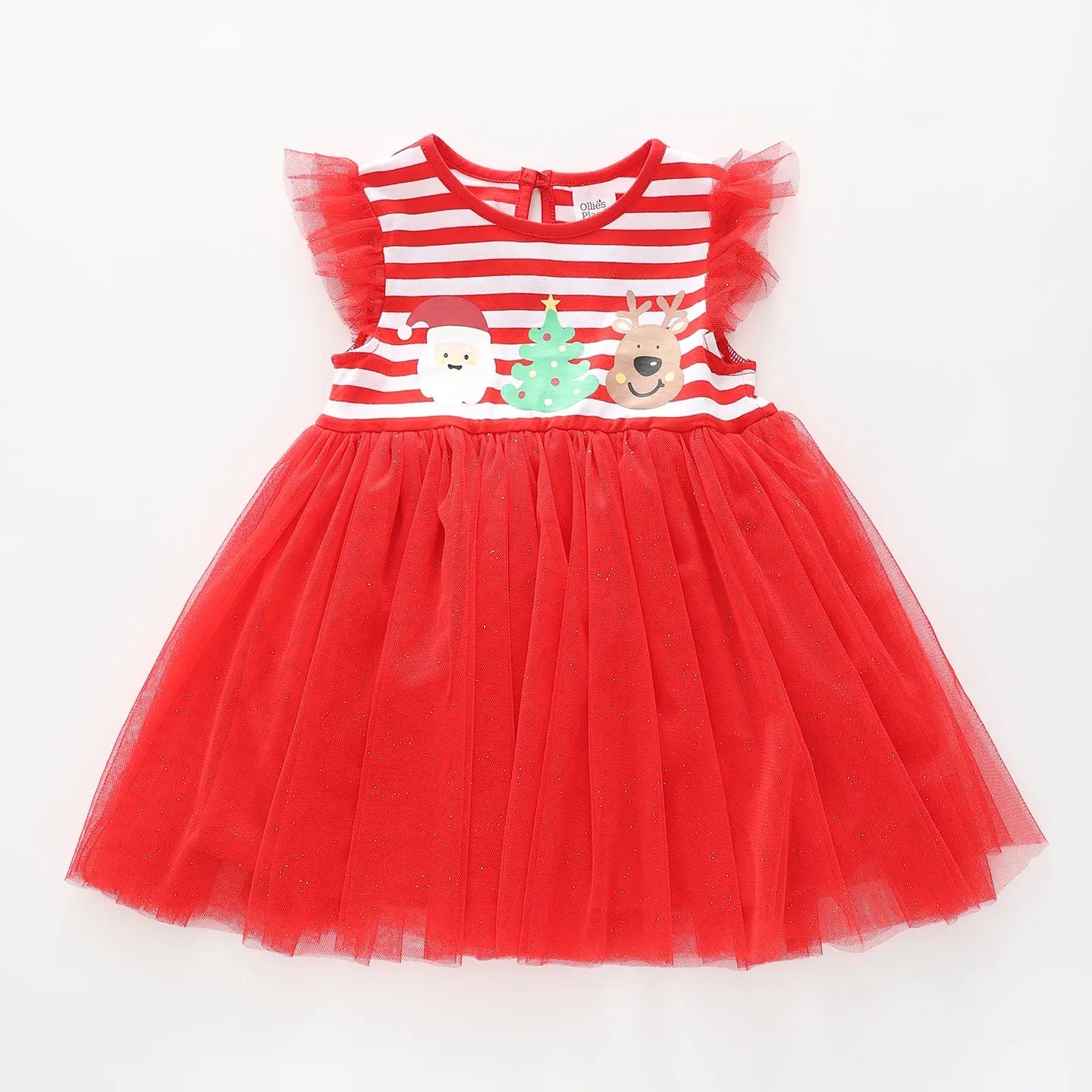 infant christmas tutu dress Girls' Velvet Tutu Christmas Dress