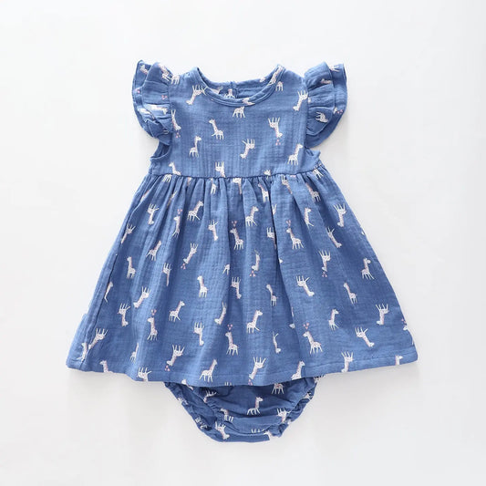 Baby Girls, Giraffe Dress Set Ollies Place