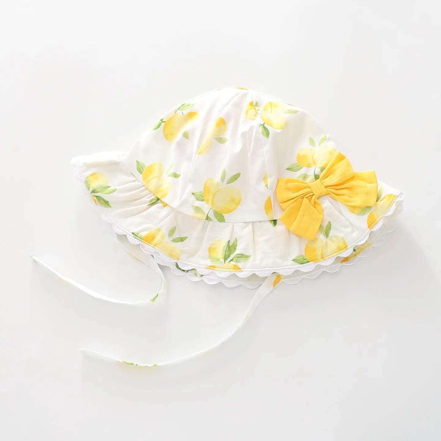 Baby Girls, Lemon Print Sun Hat Ollies Place