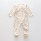Baby Girls' Leopard Print Footed Romper Ollies Place