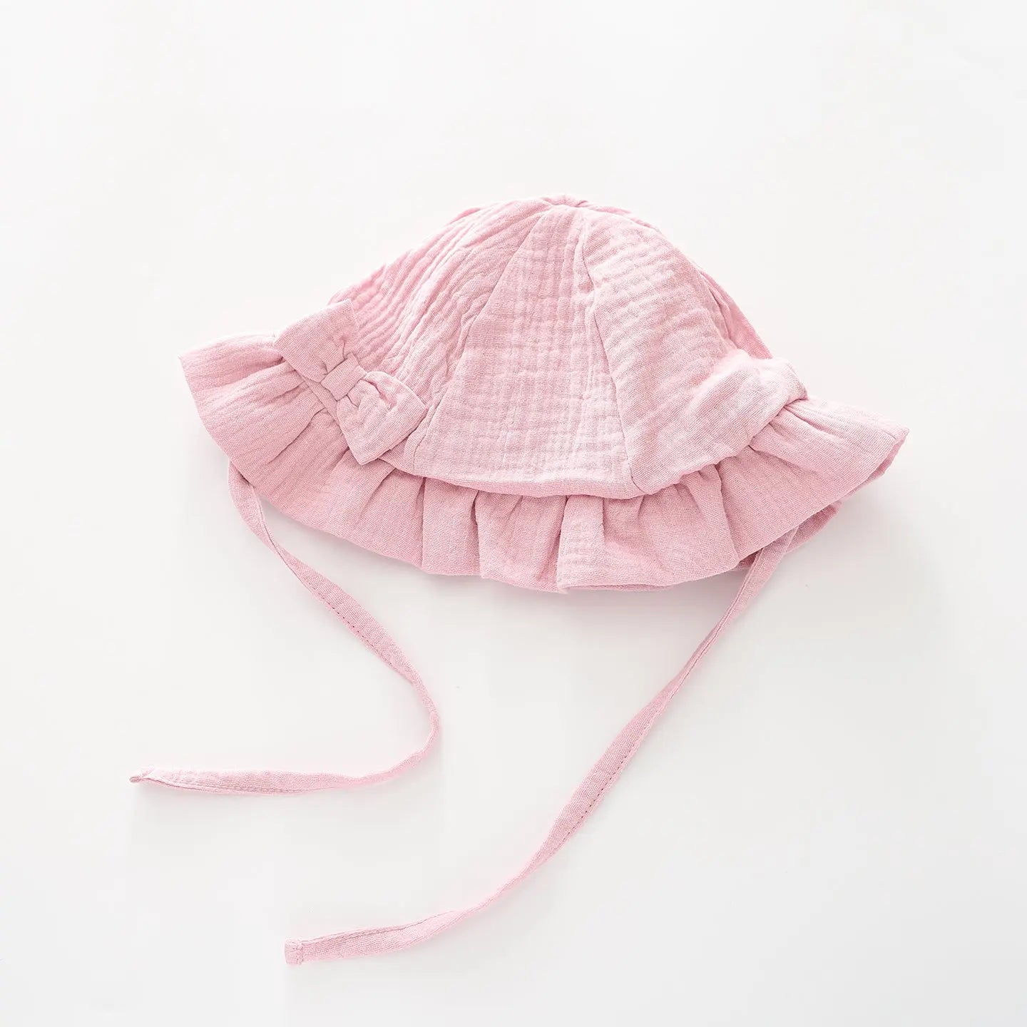 Baby Girls, Pink Cheesecloth Sun Hat Ollies Place