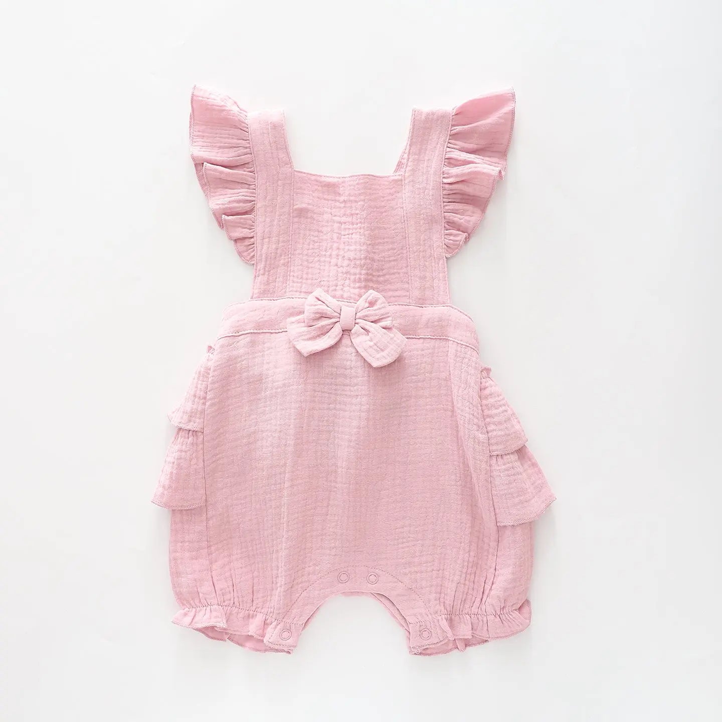 Baby Girls, Pink Cheesecloth Sunsuit Ollies Place