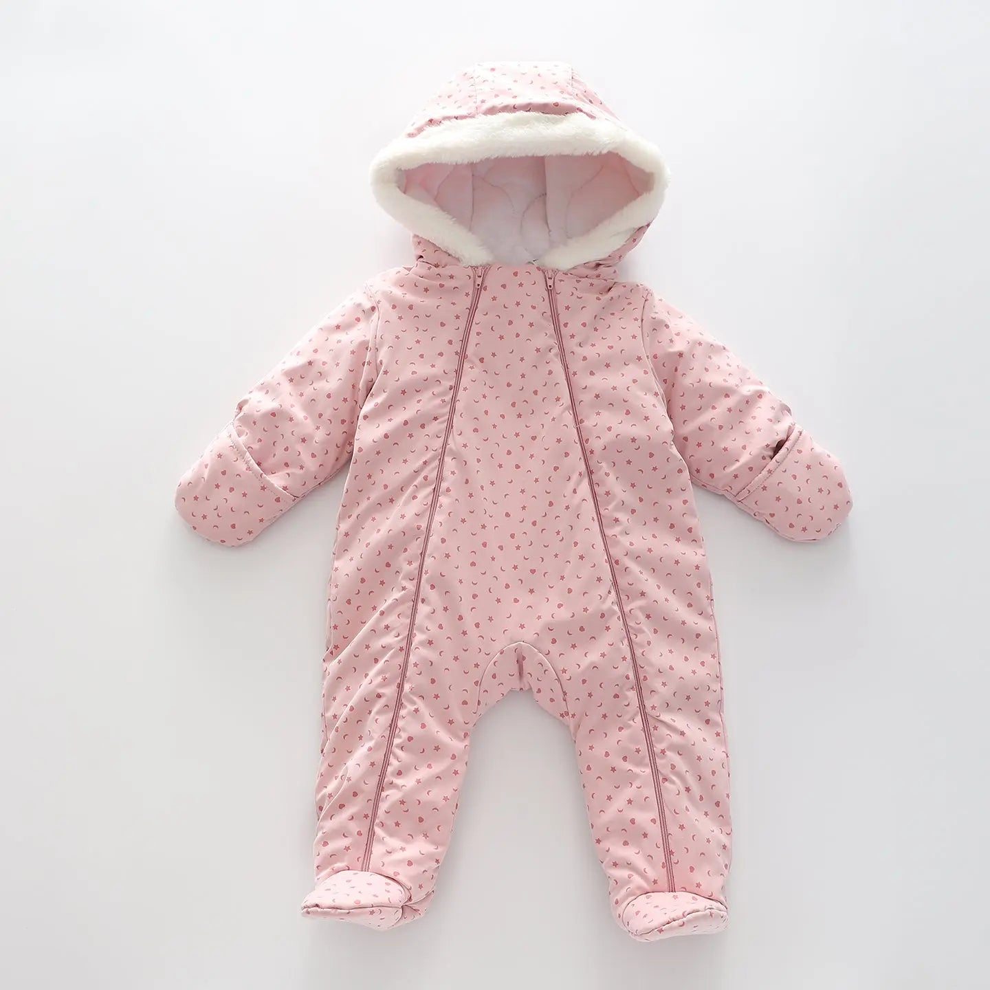 Baby Girls' Pink Padded Suit Ollies Place