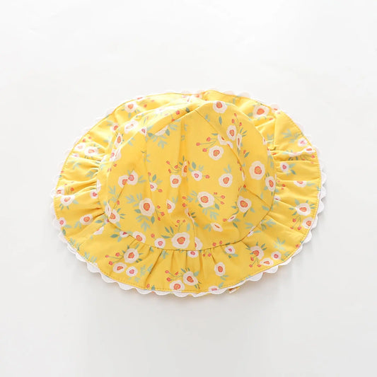 Baby Girls, Sunshine Floral Sun Hat Ollies Place