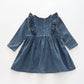 Baby Girls' Unicorn Denim Dress Ollies Place