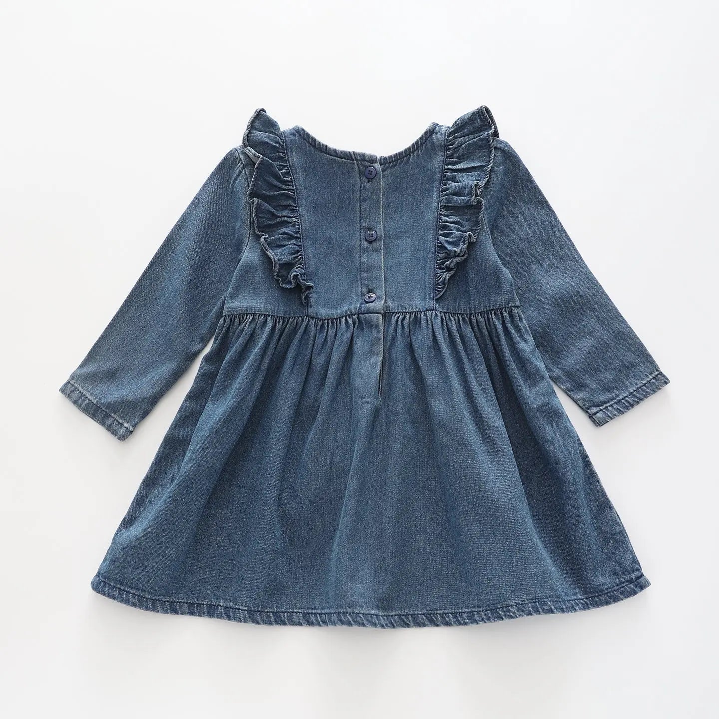 Baby Girls' Unicorn Denim Dress Ollies Place
